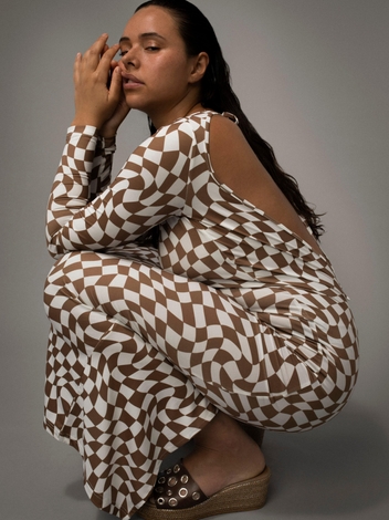 RowyRS Dress Camel