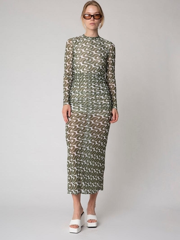 RipleyRS Dress Bronze Green