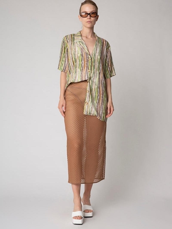 RachelleRS Skirt Camel
