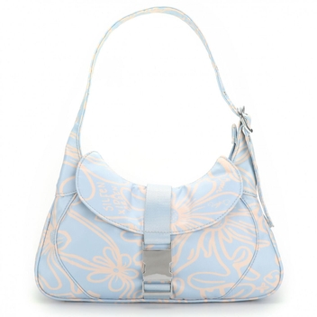 Shoulder Bag Thea - Ida Broen Collab - Blue Graffi