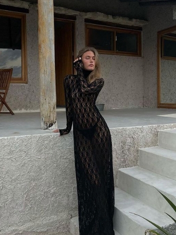 Solganars Dress Black