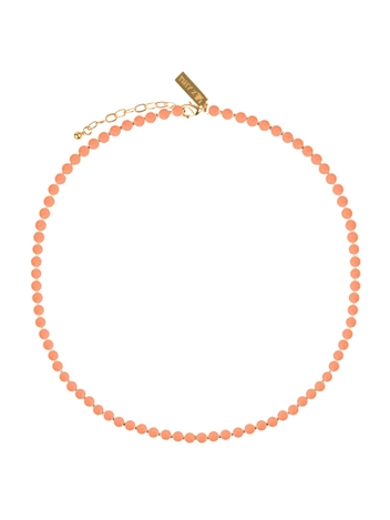 Coral Quartz Necklace