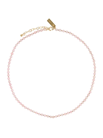 Pink Quartz Necklace