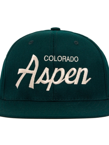 Aspen Snapback Hat - Green