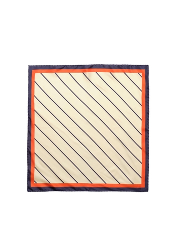 The Silk Mischa Scarf - Cream