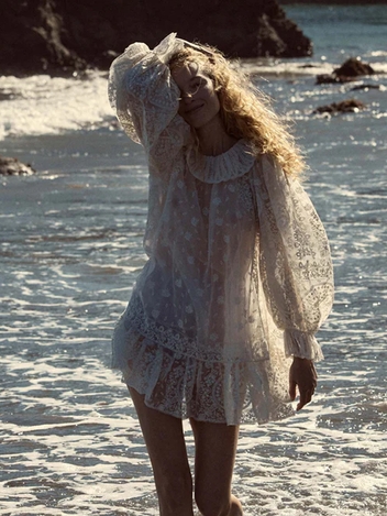 YARA DRESS -- SEA SALT