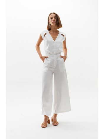 New Luna Pant - White