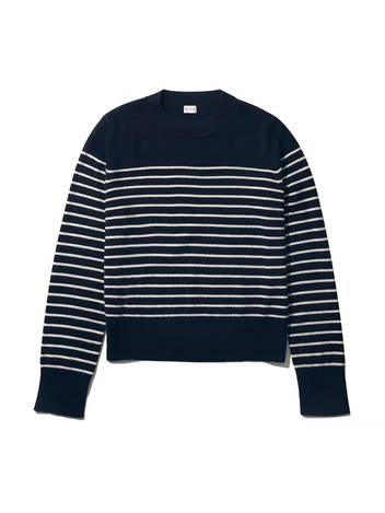 The Betty - Navy/Cream