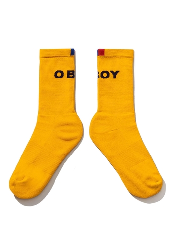 The Mens O BOY Sock - Gold