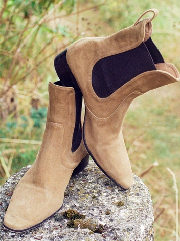 NORMANDY BOOT -- MOREL SUEDE