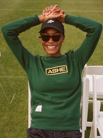 Ashe Sport Logo Crewneck