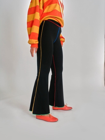Jojo Pants Black & Multicolour
