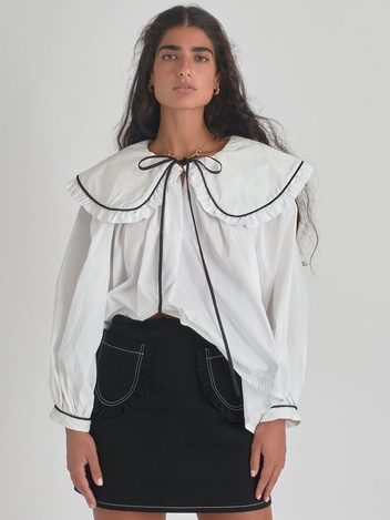 Sawyer Top White & Black