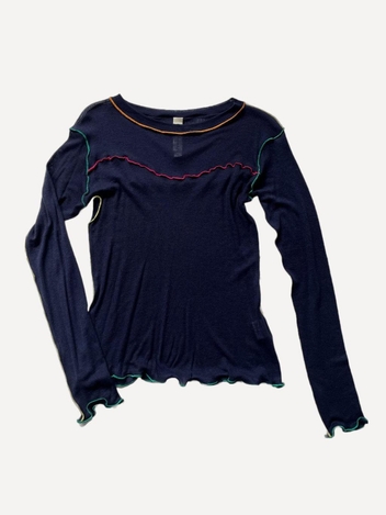 Delia Top Navy