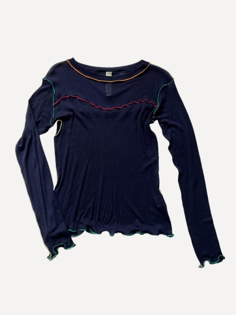 Delia Top Navy