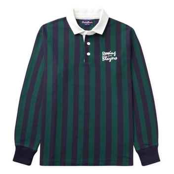 80s Vertical Stripe Rugby