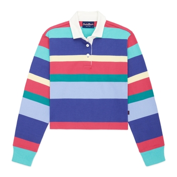 Cropped Horizontal Stripe Rugby