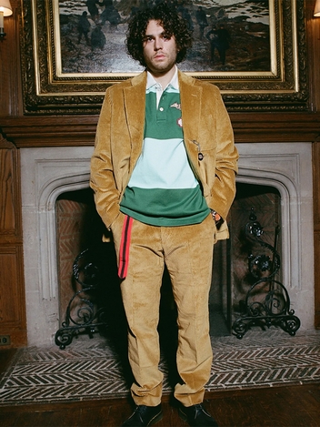 Mens Ultra Wide-Wale Corduroy Trousers