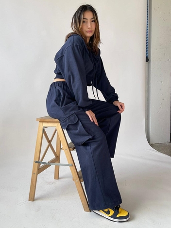Cargo Sweatpants Navy
