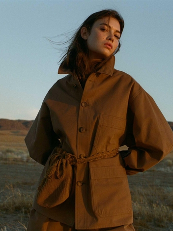 CARMEL JACKET -- BARK