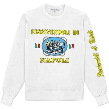 Napoli Fishmongers Crewneck - White