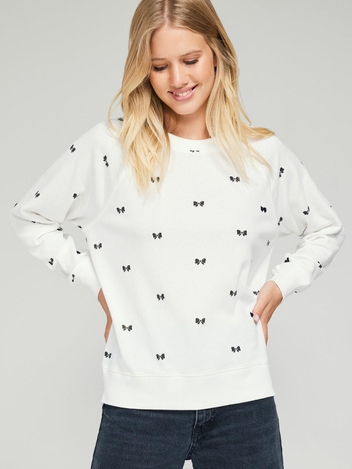 Gordon Bow Sommers Sweatshirt | Vanilla