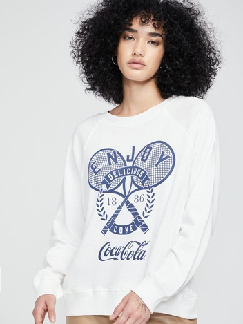 Enjoy Delicious Coke Sommers Sweatshirt | Vanilla