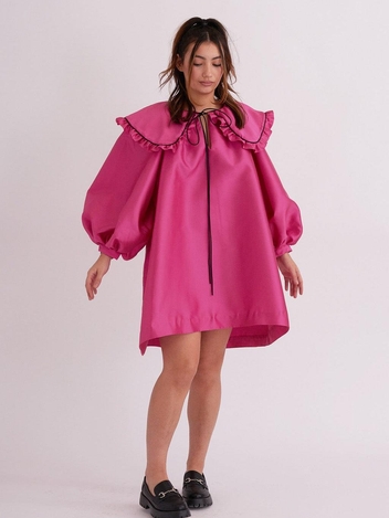 Mandy Dress Pink Mikado