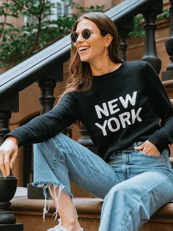 New York Crewneck Sweater