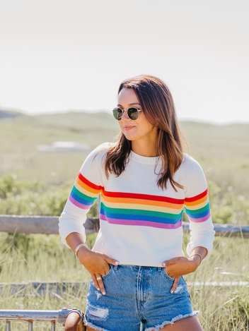 Pride Raglan Crewneck Sweater - Final Sale