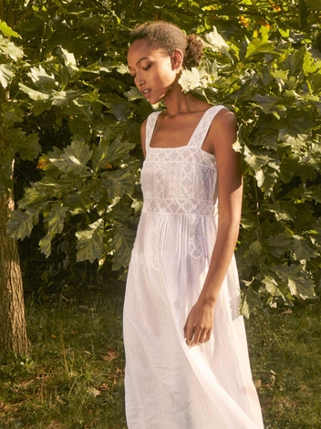 KARENINA NIGHTGOWN -- SALT