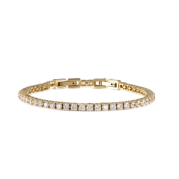 Aurea Clear Tennis Bracelet