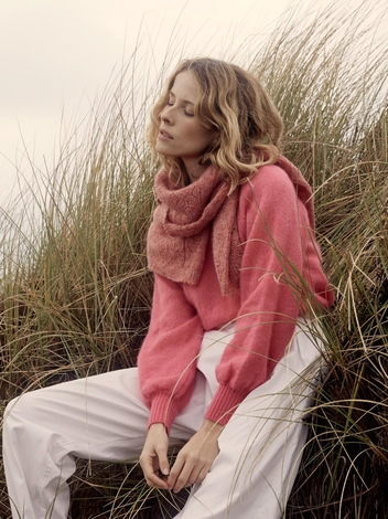 MARSENA SWEATER -- JUNEBERRY