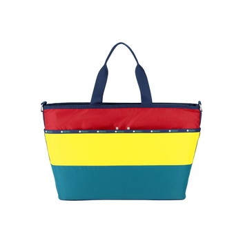 AEC Stripe Large Zip Tote