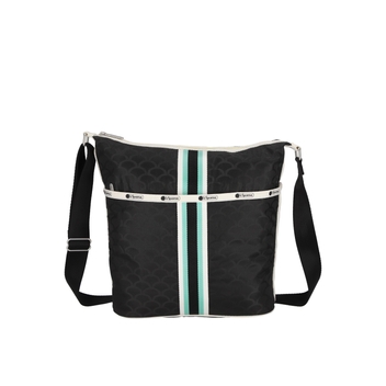 AEC Striped Zip Bucket Bag