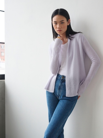 Essential Cashmere Mini Trapeze Cardigan