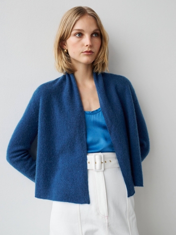 Essential Cashmere Cropped Trapeze