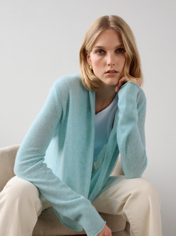 Essential Cashmere Cropped Trapeze