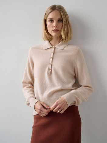 Cashmere Polo Henley