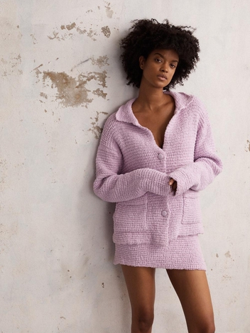 Belle Cardigan Purple
