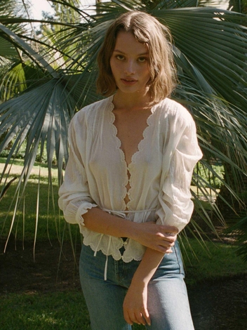 ELAYNE TOP -- SALT