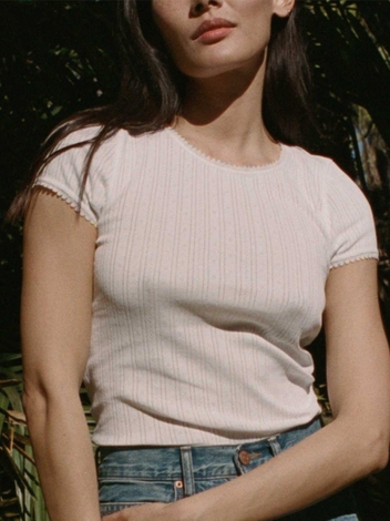 VIVI TEE -- SALT