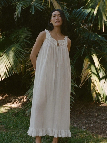 ALESSIA NIGHTGOWN -- SALT