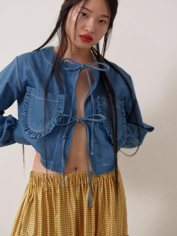 Carrie Jacket Light Blue Denim