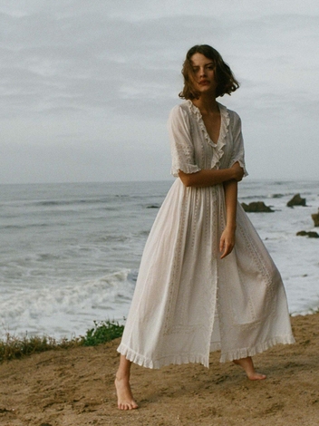 ELLORA DRESS -- SALT