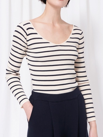 Variel Stripe Top