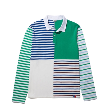 The Mens Patch Rugby - Green Multi
