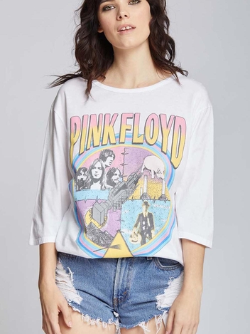 Pink Floyd Albums 3/4 Sleeve Tee