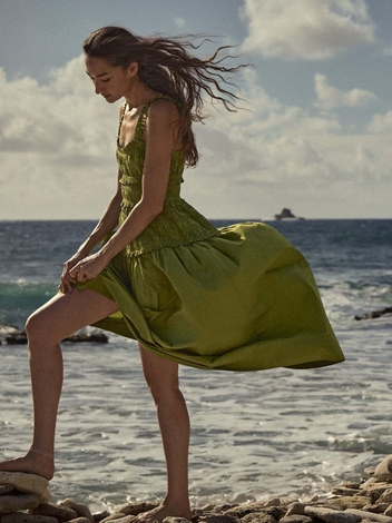MARIANNE DRESS -- SPRIG