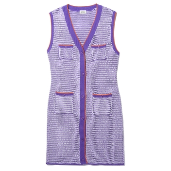 The Virginie - Grape/White/Poppy